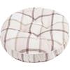uyeoco Set di 4/2/1 Cuscini Rotondi per Sedie Cucina, 40x40/45x45 per Sedie da Pranzo,Esterno, Giardino, Cucina, Ufficio, Soggiorno(A19,1PCS_40X40CM)