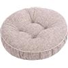 uyeoco Set di 4/2/1 Cuscini Rotondi per Sedie Cucina, 40x40/45x45 per Sedie da Pranzo,Esterno, Giardino, Cucina, Ufficio, Soggiorno(A5,1PCS_40X40CM)