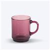 DURALEX Set di 6 tazze impilabili in vetro temperato da 26 cl, resistenti tazze da cucina per caffè, tè, colazione, uso quotidiano, Set di tazze in vetro della collezione Versailles