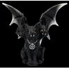 Gatti Figura - Tre Vampiro Grande - Gotico Halloween Kater Decorazione Fantasy