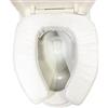 Generico Alza Water Per Anziani - Supporto Ergonomico Antiscivolo,Sedile Per Water Alzato,Supporto Ergonomico Antiscivolo,Per Disabili Donne Incinte Casa Viaggio Ospedale Bagno Ristorante