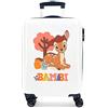 Disney Joumma Simba Colors Valigia da cabina bianca 33 x 50 x 20 cm Rigida ABS Chiusura a combinazione laterale 28,4 L 2 kg 4 ruote doppie bagaglio a mano, bianco, Valigia cabina