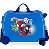 Marvel Spidey Team Up Valigia per bambini blu 50 x 39 x 20 cm Rigida ABS Chiusura a combinazione laterale 34 L 1,8 kg 4 ruote equipaggiamento a mano, blu, Valigia per bambini