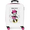 Disney Enjoy the Day Valigia per Bambini, 38 cm, Bianco