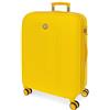 MOVOM Rigida Valigia Media 70 Cm Unisex Adulto, Giallo (Yellow), 49x70x27 Centimeterss