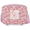 Pepe Jeans Sandra Nececer Adattabile Rosa 33 x 25 x 14 cm Rigido ABS 9,14 L 0,88 kg by Joumma Bags, Rosa, Necessità adattabile