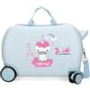 Roll Road Little Me Unicorn Ride-On Suitcase 2 Multi-Direction Spinner Wheels