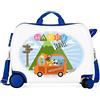 Roll Road Little Me Happy Ride-On Suitcase 2 Multi-Direction Spinner Wheels