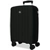 ROLL ROAD Joumma Roll Road Acadia Azzurro Valigia da Cabina 35x55x22 cm Rigido Polipropilene Lucchetto a Combinazione Integrato 38L 2.6kg 4 Doppie Ruote Estensibile Bagaglio a Mano