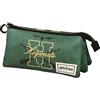 Harry Potter Howarsity-Astuccio Triplo ECO, Verde, 23 x 11 cm