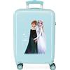 Disney Frozen Frosted Light Valigia da cabina blu 38 x 55 x 20 cm Rigida ABS chiusura a combinazione laterale 34 L 2 kg 4 ruote doppie set a mano