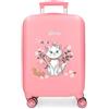 Disney Aristocats Marie Luggage - Bagaglio per bambini, il bagaglio a mano a 4 ruote con serratura a combinazione laterale Aristocats Marie è realizzato in ABS, un materiale rigido e leggero.