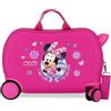 Disney Minnie Helpers Bagagli- Bagagli per bambini Bambine e ragazze Fucsia