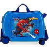Marvel Spiderman - Valigia Per Bambini 2 Ruote Multidirezionali Ragazzo, Blu, 52x38x20 cms