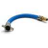 GRUBENSTAHL Adattatore per camion da M16 x 1,5 a maschio NW 7,2, prodotto in Germania, raccordo corto da riempire tramite connettore di prova, aiuto per forature e officine, in ottone, 20 cm, pressione di