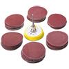 EsportsMJJ 60Pcs 50 Mm Smerigliatura Con Carta Vetrata Con Tampone Di Sostegno Per Dremel Rotary Tool