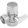 Frefgikty Rubinetto Valvola Deviatore Valvola Rubinetto Acqua Rubinetto Splitter Adattatore Casa Bagno Cucina Deviatore