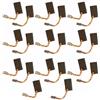 EsportsMJJ 20 spazzole di carbone 6,5 x 8 x 13 mm, accessori per smerigliatrice angolare, compatibili con Bosch GWS 7-100 7-125, kit di ricambio
