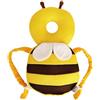 Generico Zaino Protettivo Testas Bambino Design Ape | Paracolpi Morbido Regolabile | Cuscino Sicurezza Neonato Gattonare Camminare | Zaino Paracolpi Testa | Protezione Testa Schiena Comoda Interno Esterno