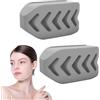 Generico Palla per esercizi Jawline, Esercitatore per mascelle in silicone, Esercitatore facciale in silicone per massaggiatore con per scultore, Toner rinforzante per mascelle dal design portatile per area di