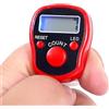 Generic Finger Counter | Contatore Di Commercio Elettronico Per Il Conteggio | Con Display Digitale E Reimpostabili Portatile Per Nuoto Golf Knitting