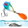Generico Esche per la Pesca | Esche Rotanti Per Pesca - Accessorio Sportivo Esterno a Vibrazione per Appassionati di in Lago Fiume Torrente Acqua per Trota e Persico da Riva Barca e Notturno