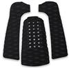 Tbest 3Pcs Tavola da Surf Traction Tail Pads Skimboard Pads Antiscivolo Traction Pad Tailpad Deck Grip Front Deck Pad Sostituzione per Tavole da Surf Surfing Skimboarding (Nero)
