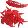 Generico Esca morbida, verme trota,Esche artificiali da pesca da 50 pezzi | Esche da pesca morbide per, luccio, testa di serpente, persico sole, acqua salata