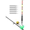Générique Segnalatore elettronico di rilevamento, Campanello da pesca per canna, per barca, stagno, ruscello, kayak, ponton, pesce gatto, , acqua salata, acqua