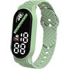 Vhjlfig Orologio fitness per | Orologio digitale accurato impermeabile per ragazzi e ragazze per interni ed esterni, orologio elettronico portatile con timer e sveglia