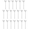 Generico 20X PVC Golf Tees Professional Set - Durable Golf Training Accessories For Consistent Tee Height, Swing Accuracy And Distance Improvement Practice Tool For Men Women | Golfs Course And Driving Range