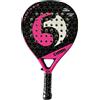Femti Racchetta da paddle in 100% fibra di carbonio, racchetta da paddle professionale per adulti, leggera e resistente, ultra morbida in schiuma EVA, perfetta per principianti e giocatori di tutte le