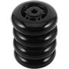 Luxshiny 4 Pezzi Ruota di Ricambio in Plastica per Attrezzature Fitness Foro 0,31 Compatibile Cyclette e Ab Roller, Materiale Pp, Portabilità Migliorata per Palestra e Casa