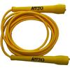 Ampro Corda per saltare regolabile da 2,0 m, 3 m, gialla, per boxe, boxe, MMA, allenamento, esercizio, fitness