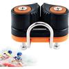 Générique di serraggio - Connettore automatico in nylon, fermacavi portatore resistenza 250 kg per kayak | per attrezzature fitness canoa barca pilates Marine Gym interni esterni