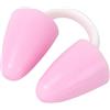RICUHJIAJU Tappa Naso Nuoto, Clip per Naso in Silicone Impermeabili, Tappo Naso Piscina, Nasello Iinvisibile Clip con Custodia, per Nuoto, Surf, Drifting e Immersioni (Rosa, Bambini)