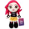 Grupo Moya - Peluche K-Pop Music, 36 cm, bambola in tessuto morbido, bambola decorativa in poliestere, regalo per i fan della musica coreana, peluche da collezione (rosa)
