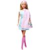 Simba - Steffi Love Cape Fashion, 105733678, + 3 anni, alla moda con mantella rosa morbidissima