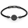 s.Oliver Bracelet da uomo - Bracciale in acciaio inox opaco - IP Gun - 22 cm - Impermeabile e delicato sulla pelle