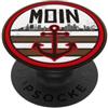 Moin North Germany Saying Hello in Hambu Moin Anchor Amburgo Nord Germania Ad Amburgo Dici Moin PopSockets PopGrip Adesivo