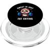 Gym Workout Sweating Story Sweat Is Just Fat Crying Panda Gym Workout PopSockets PopGrip per MagSafe