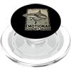 Vintage For Mom With Skeleton Theme Divertente dicendo questo il mio squalo di supporto emotivo PopSockets PopGrip per MagSafe
