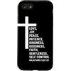 Church Bible Verses for Pastor Clergy Pr Custodia per iPhone SE (2020) / 7/8 Galati 5:22 5 22 Dio Gesù Cristiano Frutta Spirito Amore