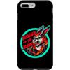 Design Coniglio Mostro Custodia per iPhone 7 Plus/8 Plus Coniglio Malvagio Mostro Horror | Grafica Fumetto