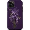 Hummingbird Apparel For Kids and Adults Custodia per iPhone 11 Pro Hummingbird Bouquet Lilla Lavanda Floreale Botanico