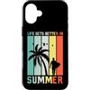Hello Summer Life Vibes Birthday Holiday Custodia per iPhone 16 Plus Fantastica stagione estiva spiaggia vacanza regalo da viaggio per uomini, donne e bambini