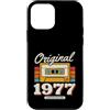 Vintage Birthday Collection Custodia per iPhone 12 mini Originale 1977 Vintage Cassette Birthday Edition