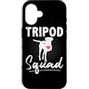 The Best Dog Designs Custodia per iPhone 16 Tripod Squad - Adozione di cuccioli di cane amputato a tre zampe