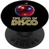Art Vegan Fruit Design Funky Fruit Disco Ball Arty Apple Party Lovers Joy Of Disco PopSockets PopGrip Adesivo