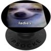 Funny Chihuahua Dog Theme Art Meme Graph Ladies divertente cane chihuahua carino sfocato meme umorismo PopSockets PopGrip Adesivo